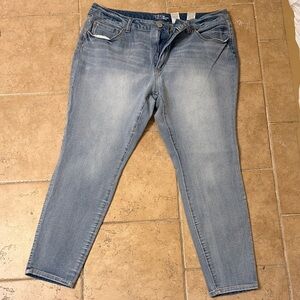 Time and Tru Light Blue High Rise Skinny Jeans 20